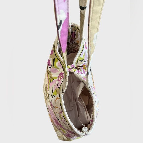 Vera Bradley Portobello Road Quilted Tote Retired Floral Pattern - Picture 11 of 13